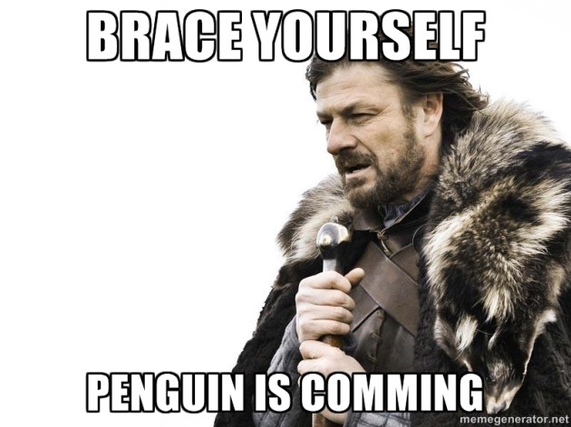 Penguin is comming